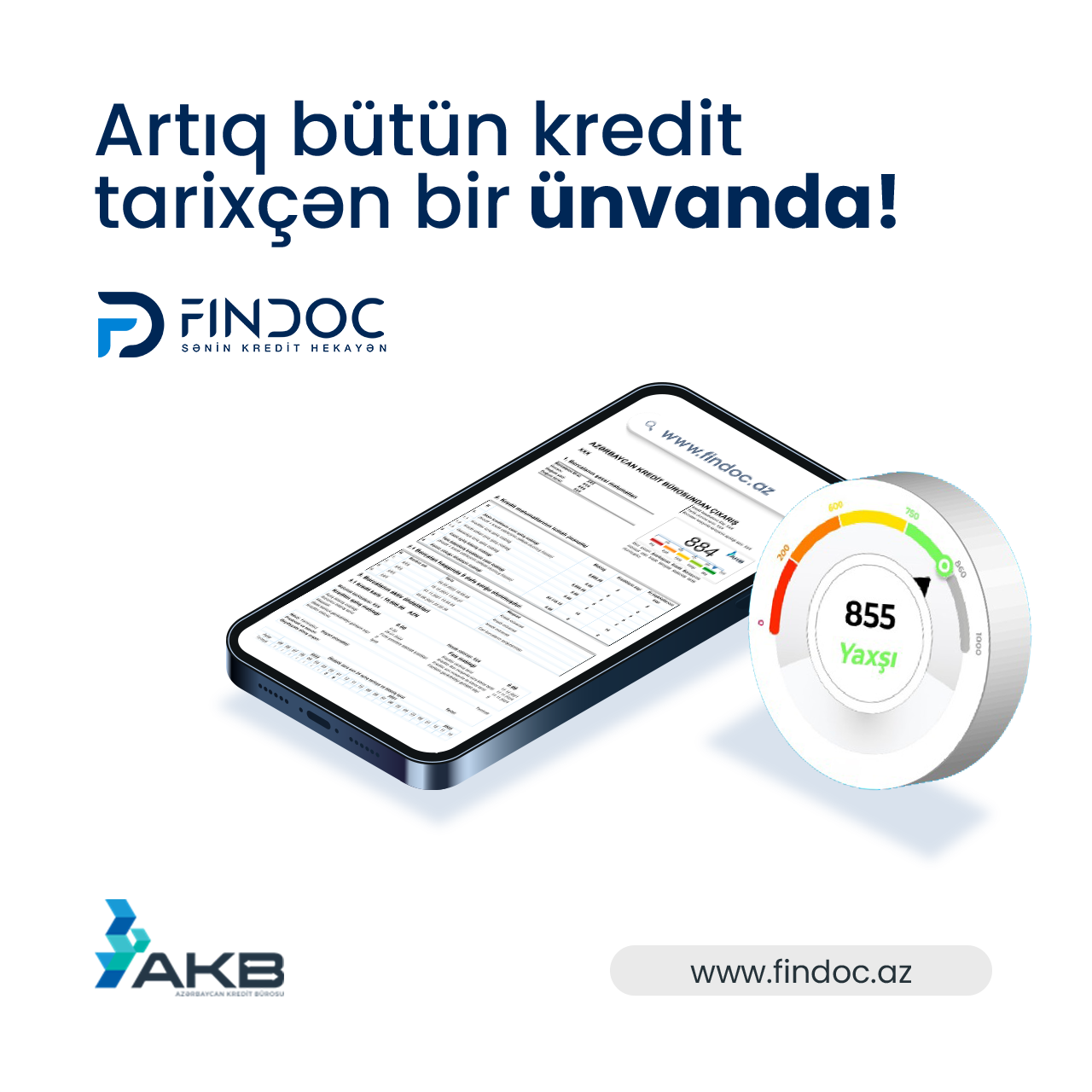 Azərbaycan Kredit Bürosunun yeni xidməti – rəqəmsal tarixçə platforması  istifadəyə verilib
