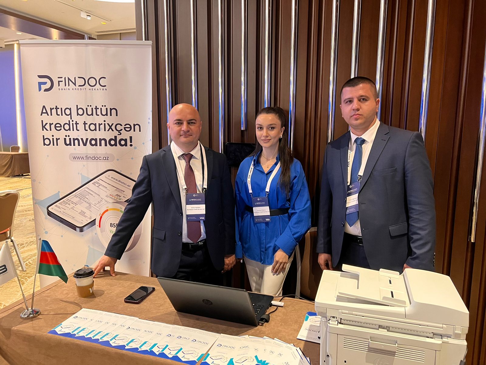 Azərbaycan Kredit Bürosu (AKB) 13-14 iyun tarixlərində Bakıda keçirilən “FİNTEX SAMMİT 2023” – Maliyyə və texnologiyalar sərgisində təmsil olunmuşdur