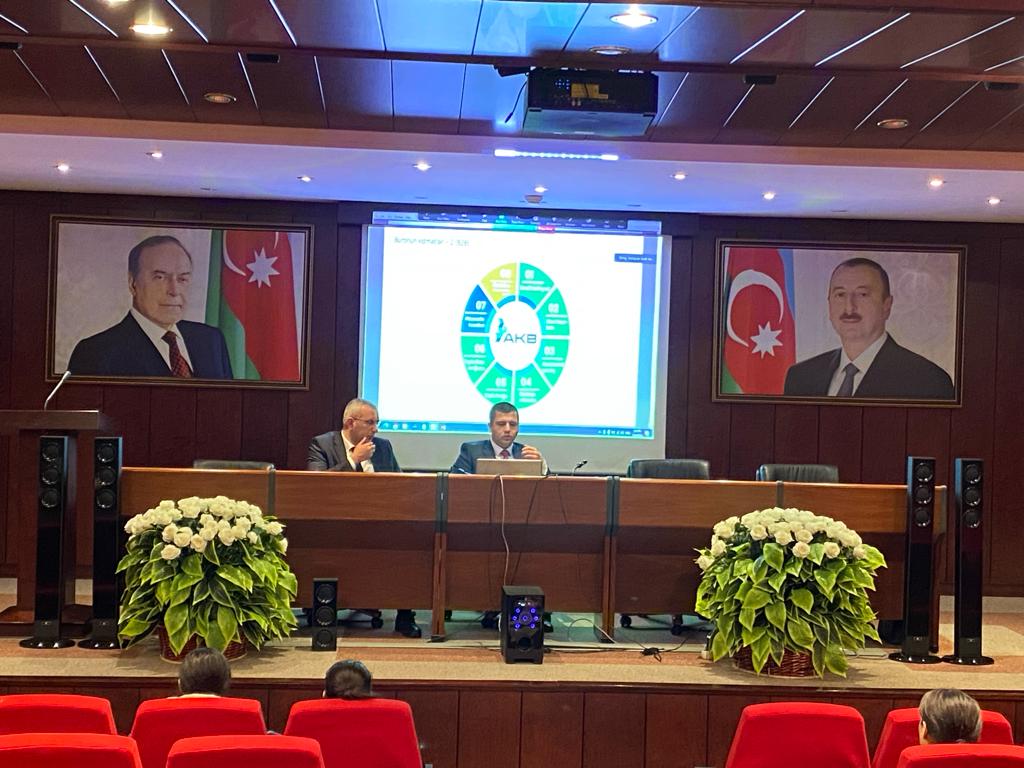 Azərbaycan Kredit Bürosunun əməkdaşları “Maliyyə Savadlılığı” proqramı çərçivəsində universitet tələbələrinə təlim keçmişdir